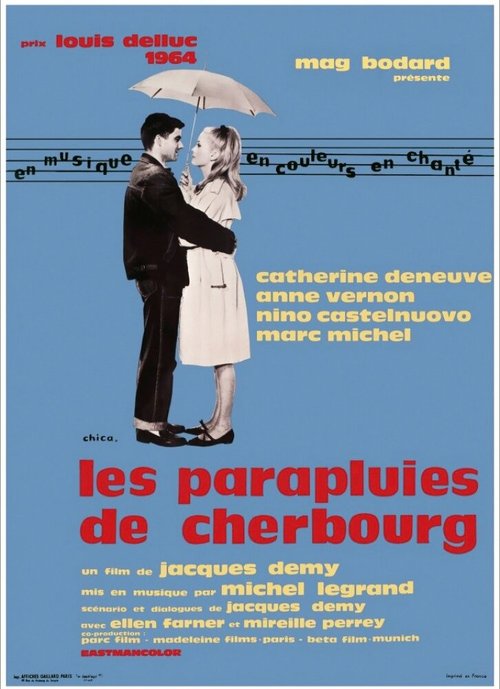 Смотреть фильм Шербурские зонтики / Les parapluies de Cherbourg (1964) онлайн в хорошем качестве SATRip