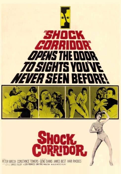 Смотреть фильм Шоковый коридор / Shock Corridor (1963) онлайн в хорошем качестве SATRip