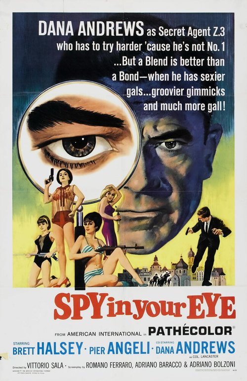 Смотреть фильм Шпион у тебя в глазу / Berlino appuntamento per le spie (Operazione Polifemo) (1965) онлайн в хорошем качестве SATRip