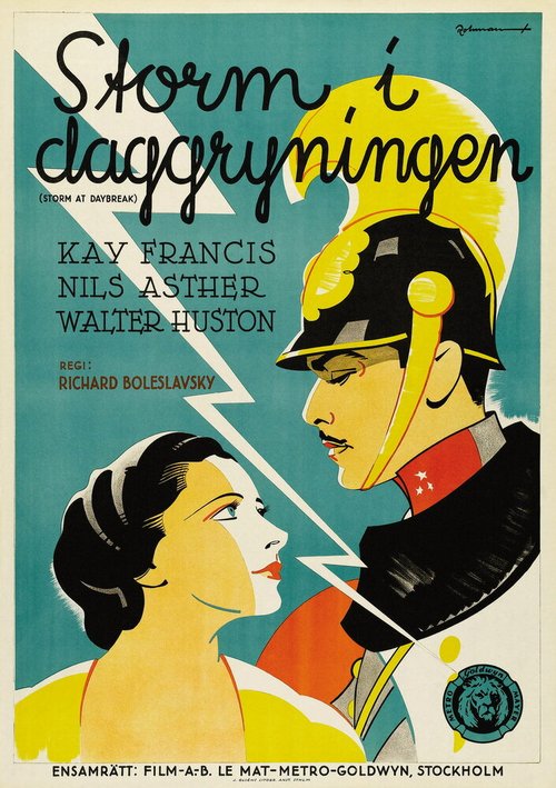 Смотреть фильм Шторм на рассвете / Storm at Daybreak (1933) онлайн в хорошем качестве SATRip