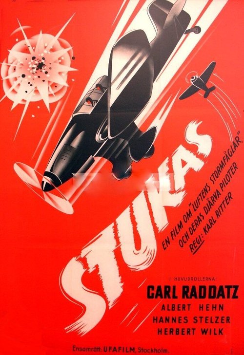Смотреть фильм Штуки / Stukas (1941) онлайн в хорошем качестве SATRip