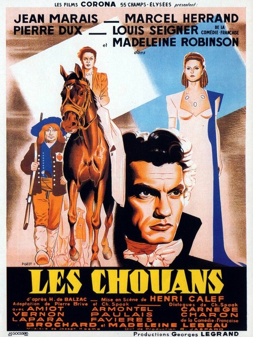 Смотреть фильм Шуаны / Les chouans (1947) онлайн в хорошем качестве SATRip