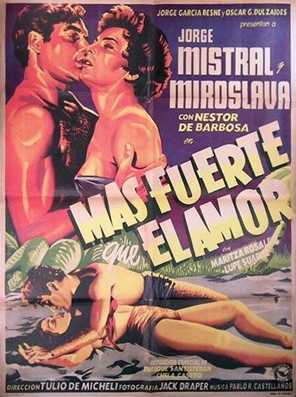 Смотреть фильм Сильнее, чем любовь / Más fuerte que el amor (1955) онлайн 
