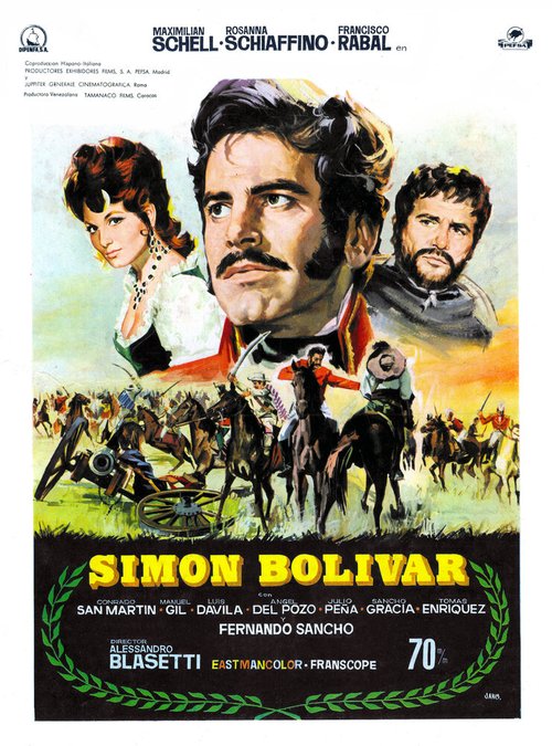 Смотреть фильм Симон Боливар / Simón Bolívar (1969) онлайн в хорошем качестве SATRip