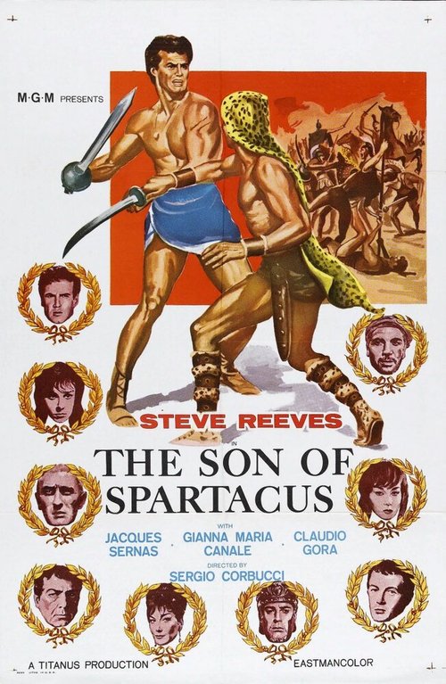 Смотреть фильм Сын Спартака / Il figlio di Spartacus (1962) онлайн в хорошем качестве SATRip