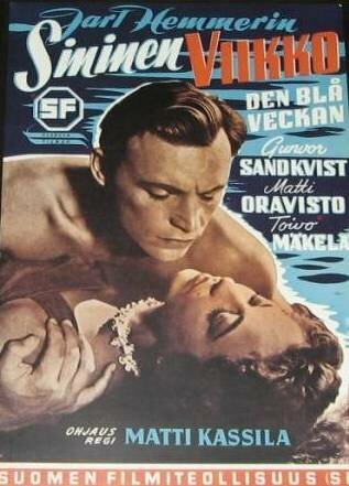 Смотреть фильм Синяя неделя / Sininen viikko (1954) онлайн в хорошем качестве SATRip