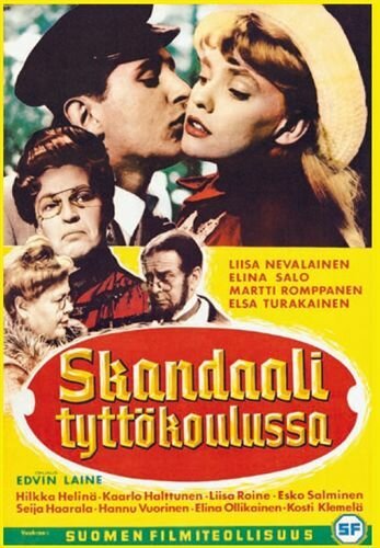 Смотреть фильм Скандал в женской гимназии / Skandaali tyttökoulussa (1960) онлайн в хорошем качестве SATRip