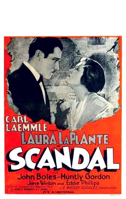 Смотреть фильм Скандал / Scandal (1929) онлайн в хорошем качестве SATRip