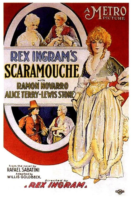 Смотреть фильм Скарамуш / Scaramouche (1923) онлайн в хорошем качестве SATRip