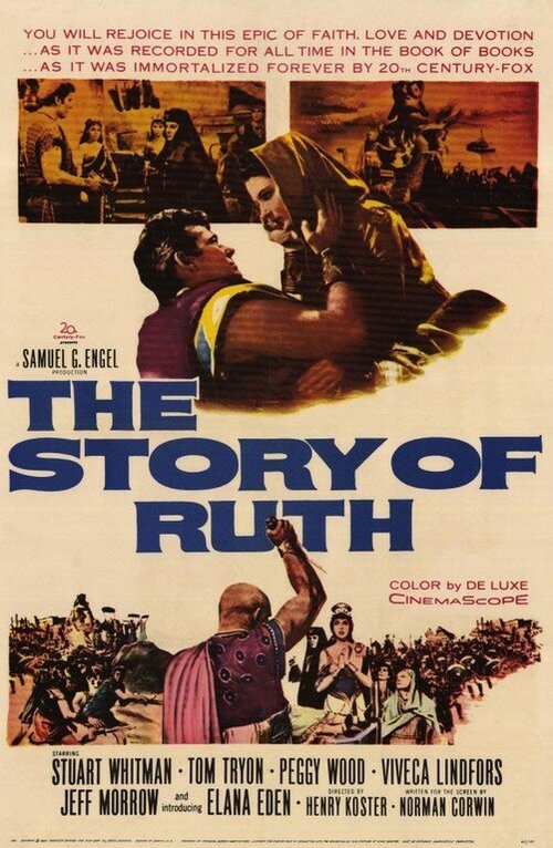 Смотреть фильм Сказание о Руфи / The Story of Ruth (1960) онлайн в хорошем качестве SATRip