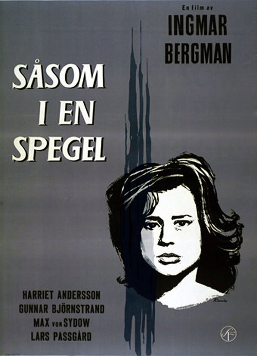 Смотреть фильм Сквозь тёмное стекло / Såsom i en spegel (1961) онлайн в хорошем качестве SATRip