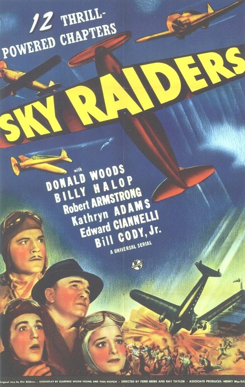 Смотреть фильм Sky Raiders (1941) онлайн в хорошем качестве SATRip