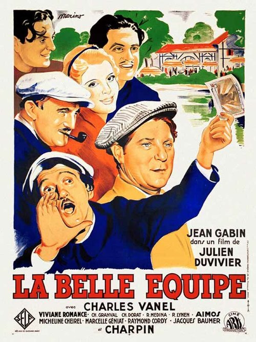 Смотреть фильм Славная компания / La belle équipe (1936) онлайн в хорошем качестве SATRip