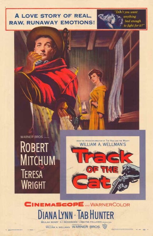 Смотреть фильм След кота / Track of the Cat (1954) онлайн в хорошем качестве SATRip