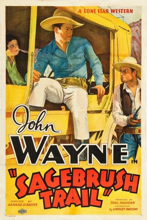 Смотреть фильм След в полыни / Sagebrush Trail (1933) онлайн в хорошем качестве SATRip