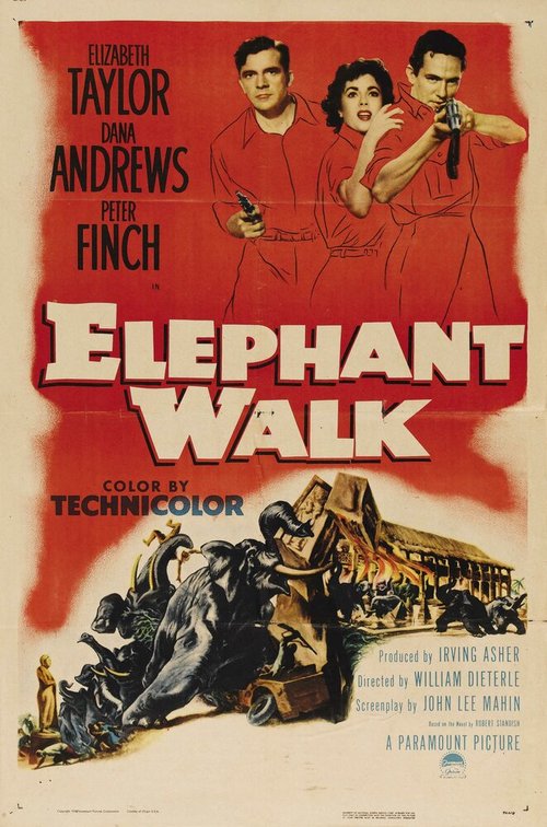 Смотреть фильм Слоновья тропа / Elephant Walk (1954) онлайн в хорошем качестве SATRip
