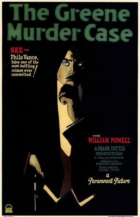 Смотреть фильм Случайное убийство Грина / The Greene Murder Case (1929) онлайн в хорошем качестве SATRip