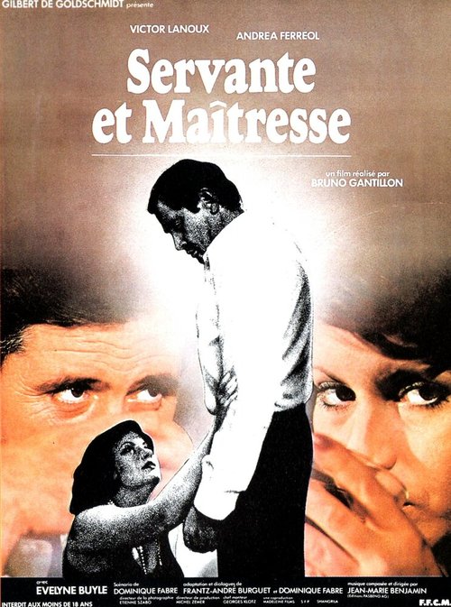 Смотреть фильм Служанка и госпожа / Servante et maîtresse (1977) онлайн в хорошем качестве SATRip