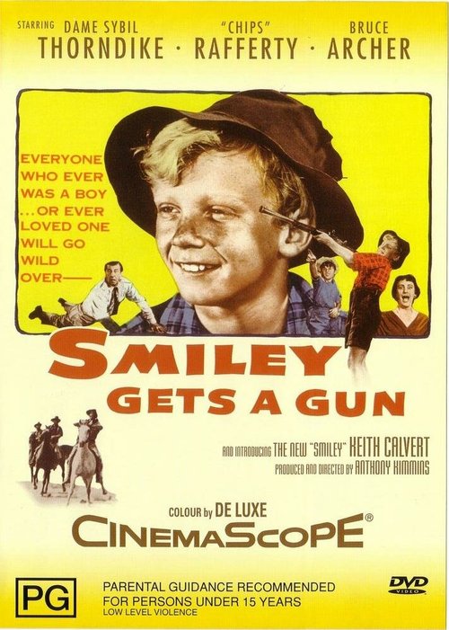 Смотреть фильм Смайли хочет получить ружьё / Smiley Gets a Gun (1958) онлайн в хорошем качестве SATRip