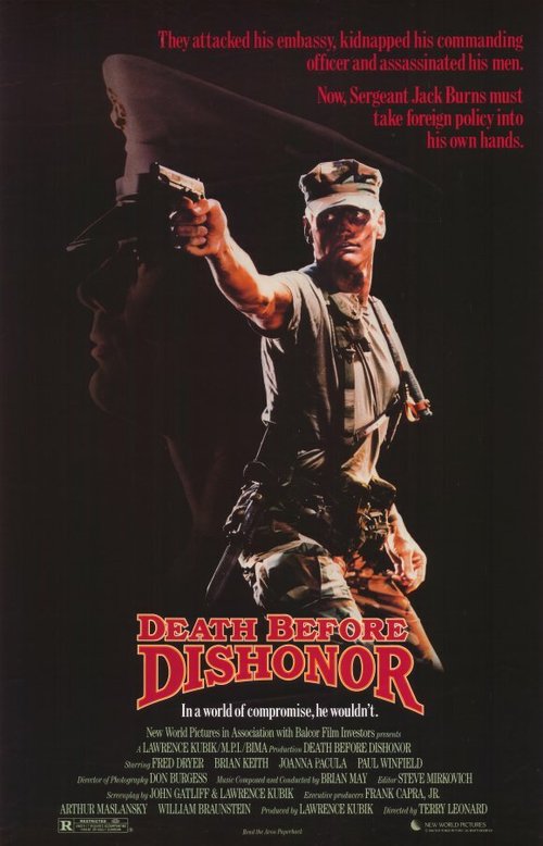 Смотреть фильм Смерть превыше бесчестья / Death Before Dishonor (1987) онлайн в хорошем качестве SATRip