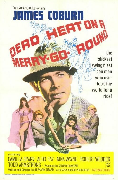 Смотреть фильм Смертельный жар на карусели / Dead Heat on a Merry-Go-Round (1966) онлайн в хорошем качестве SATRip