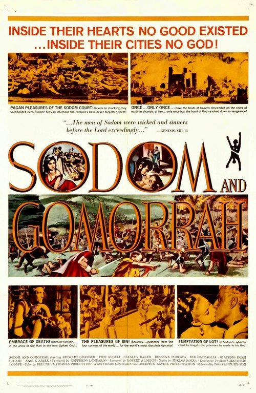 Смотреть фильм Содом и Гоморра / Sodom and Gomorrah (1962) онлайн в хорошем качестве SATRip