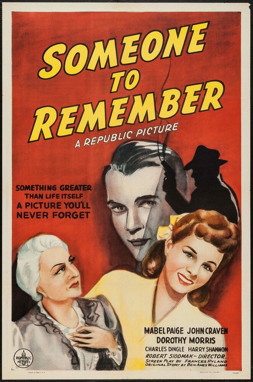 Смотреть фильм Someone to Remember (1943) онлайн в хорошем качестве SATRip