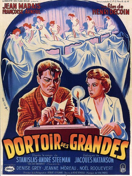 Смотреть фильм Спальня старшеклассниц / Dortoir des grandes (1953) онлайн в хорошем качестве SATRip