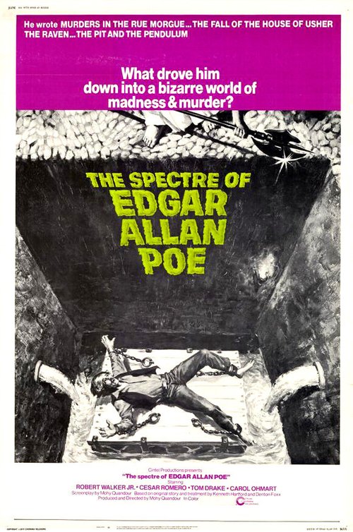 Смотреть фильм Спектр Эдгара Аллана По / The Spectre of Edgar Allan Poe (1974) онлайн в хорошем качестве SATRip