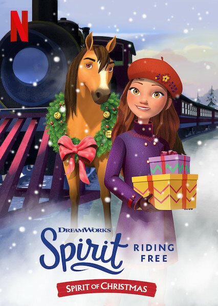 Смотреть фильм Спирит. Дух свободы: Атмосфера Рождества / Spirit Riding Free: Spirit of Christmas (2019) онлайн в хорошем качестве HDRip