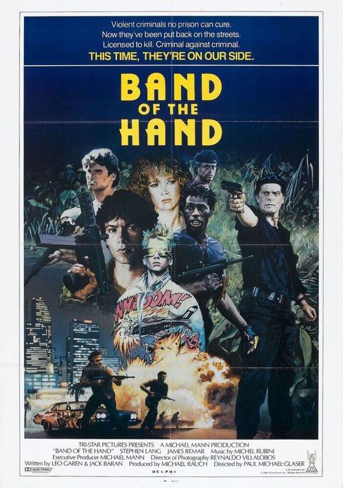 Смотреть фильм Сплоченные / Band of the Hand (1986) онлайн в хорошем качестве SATRip