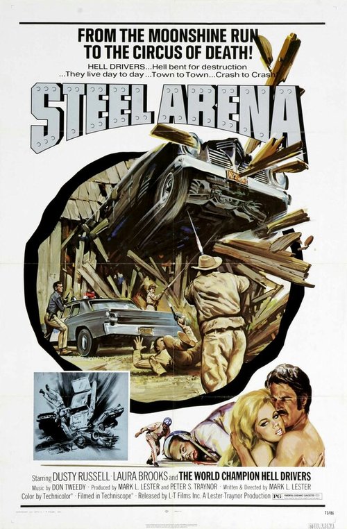 Смотреть фильм Стальная арена / Steel Arena (1973) онлайн в хорошем качестве SATRip