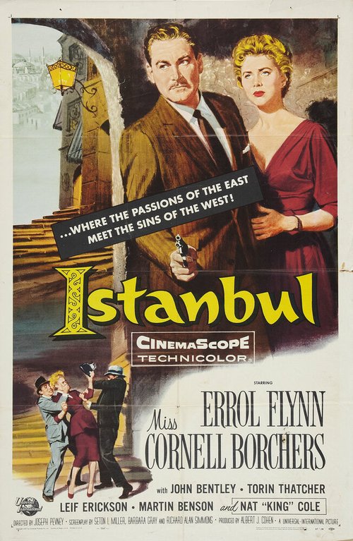 Смотреть фильм Стамбул / Istanbul (1957) онлайн в хорошем качестве SATRip