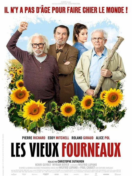 Смотреть фильм Старые дуралеи / Les vieux fourneaux (2018) онлайн в хорошем качестве HDRip
