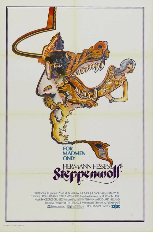Смотреть фильм Степной волк / Steppenwolf (1974) онлайн в хорошем качестве SATRip