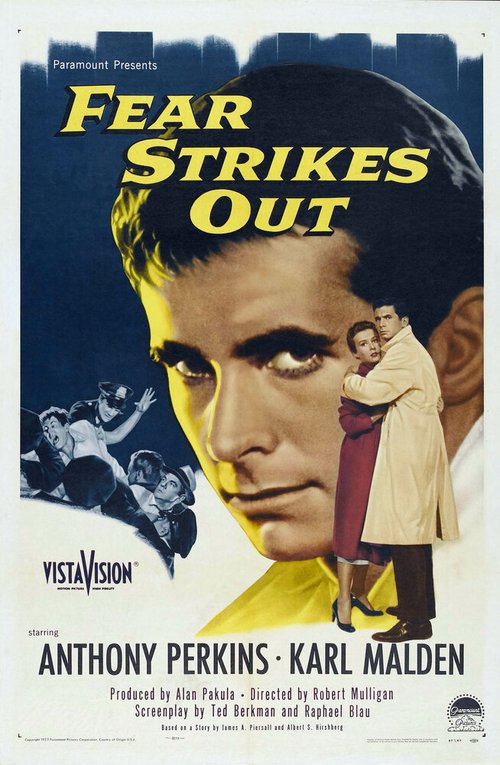 Смотреть фильм Страх вырывается наружу / Fear Strikes Out (1957) онлайн в хорошем качестве SATRip