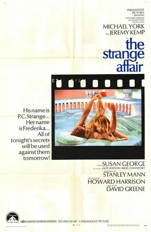 Смотреть фильм Странные отношения / The Strange Affair (1968) онлайн в хорошем качестве SATRip