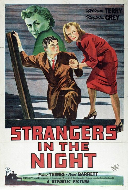 Смотреть фильм Странники в ночи / Strangers in the Night (1944) онлайн в хорошем качестве SATRip