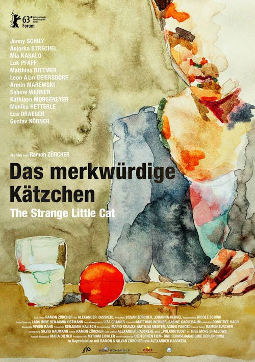 Смотреть фильм Странный маленький кот / Das merkwürdige Kätzchen (2013) онлайн в хорошем качестве HDRip