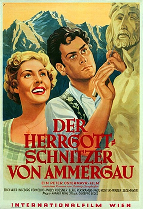Смотреть фильм Страсти Господни в Аммергау / Der Herrgottschnitzer von Ammergau (1952) онлайн в хорошем качестве SATRip