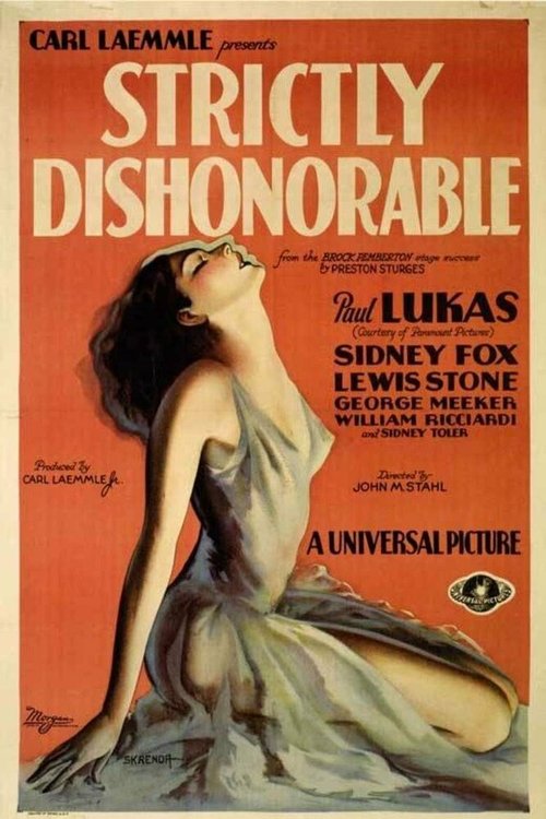 Смотреть фильм Strictly Dishonorable (1931) онлайн в хорошем качестве SATRip