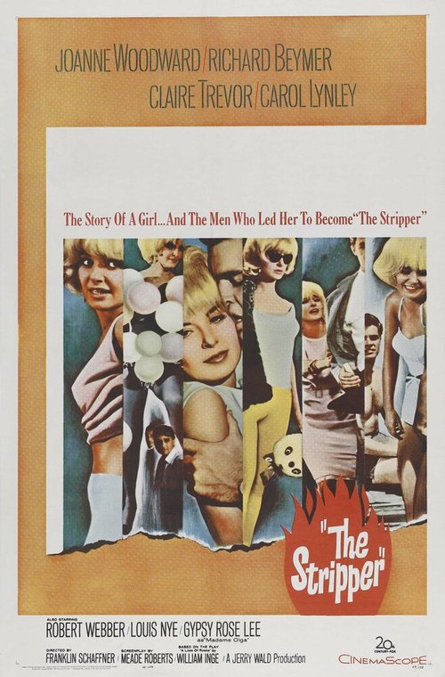 Смотреть фильм Стриптизерша / The Stripper (1963) онлайн в хорошем качестве SATRip