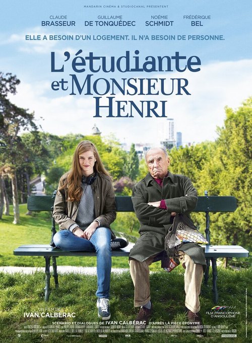 Смотреть фильм Студентка и месье Анри / L'étudiante et Monsieur Henri (2015) онлайн в хорошем качестве HDRip