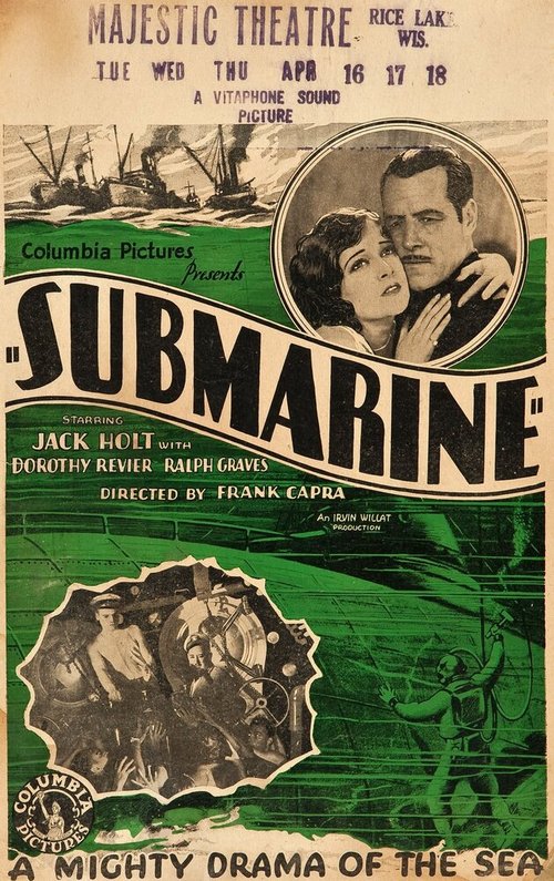Смотреть фильм Субмарина / Submarine (1928) онлайн в хорошем качестве SATRip