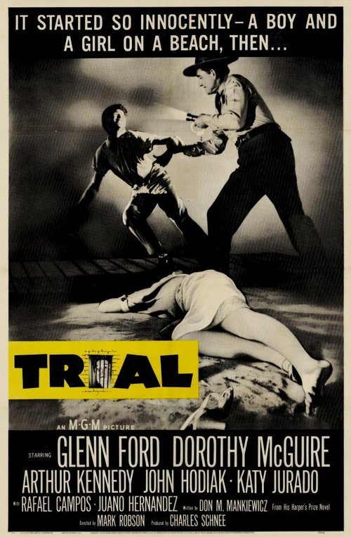 Смотреть фильм Суд / Trial (1955) онлайн в хорошем качестве SATRip