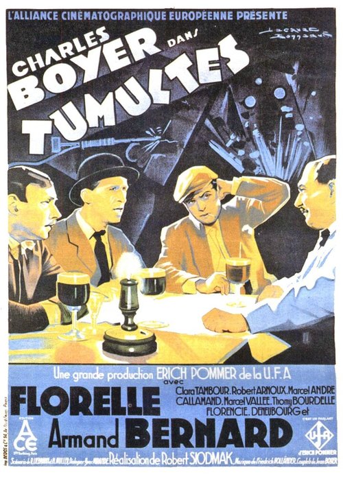 Смотреть фильм Суматоха / Tumultes (1931) онлайн в хорошем качестве SATRip
