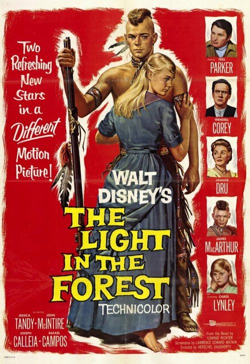 Смотреть фильм Свет в лесу / The Light in the Forest (1958) онлайн в хорошем качестве SATRip
