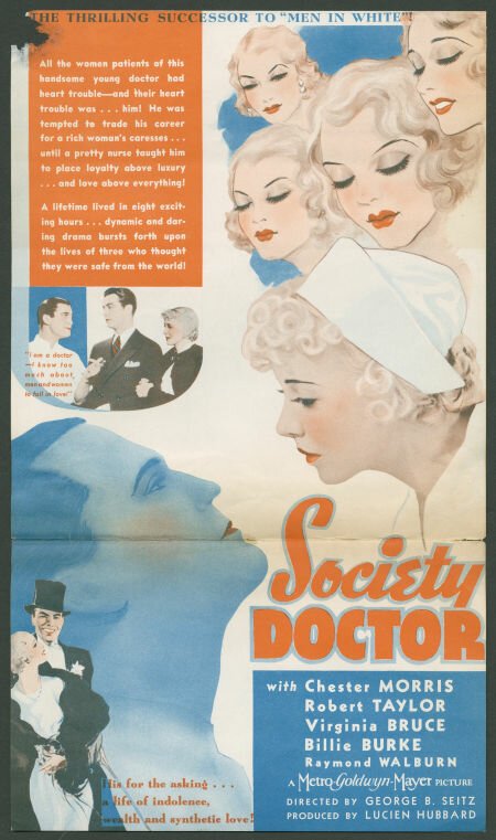 Смотреть фильм Светский врач / Society Doctor (1935) онлайн в хорошем качестве SATRip