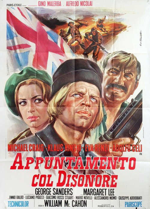 Смотреть фильм Свидание  с  бесчестием / Appuntamento col disonore (1970) онлайн в хорошем качестве SATRip