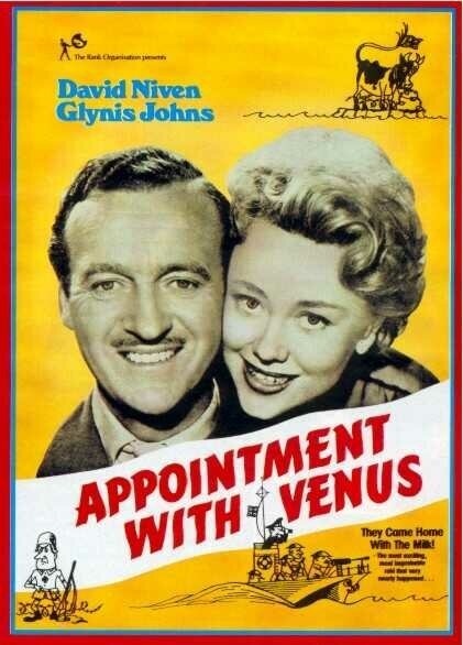 Смотреть фильм Свидание с Венерой / Appointment with Venus (1951) онлайн в хорошем качестве SATRip